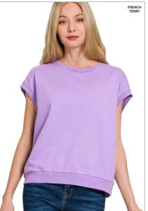 French Terry Sleeveless Top