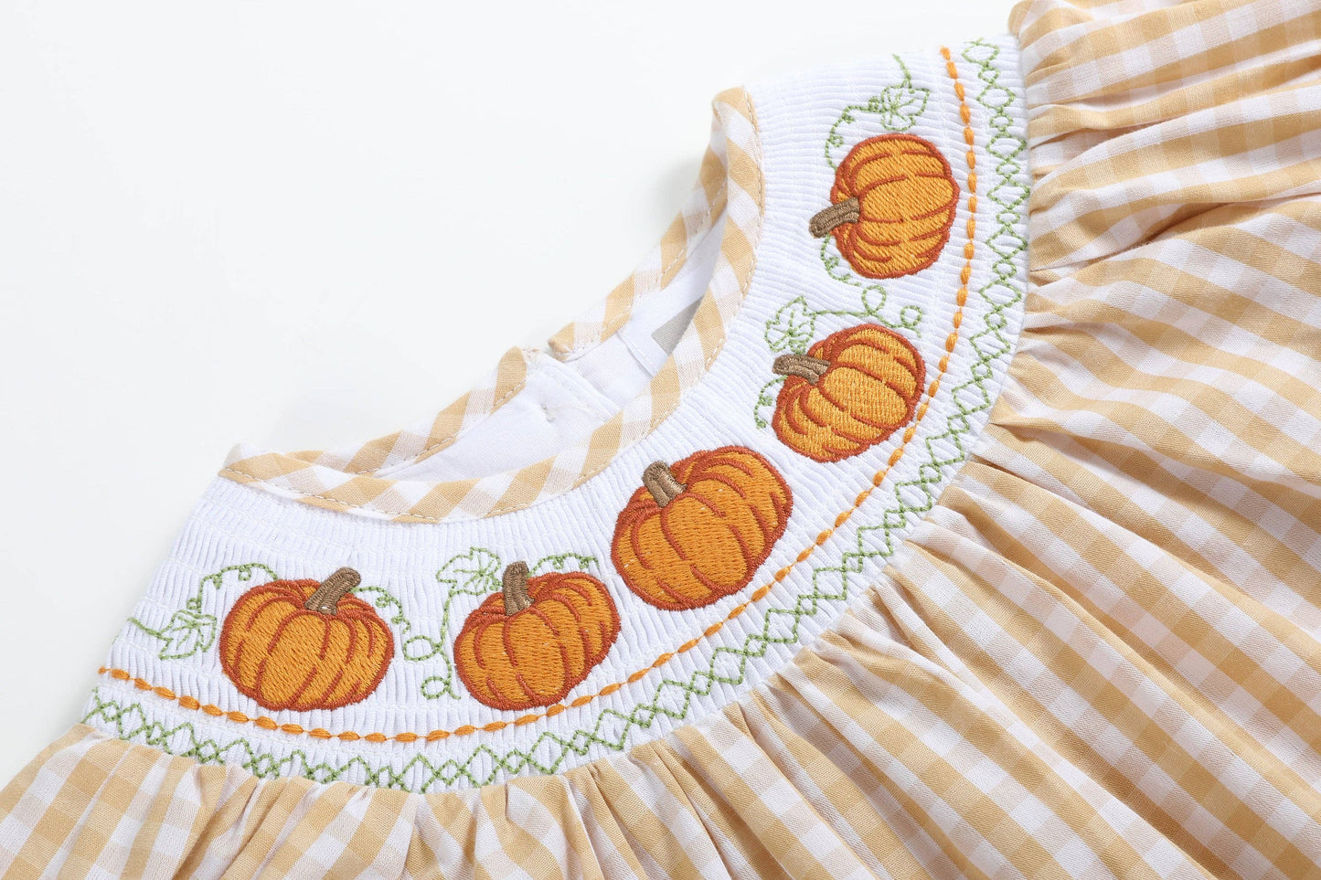 Gingham Pumpkin Bloomer Set