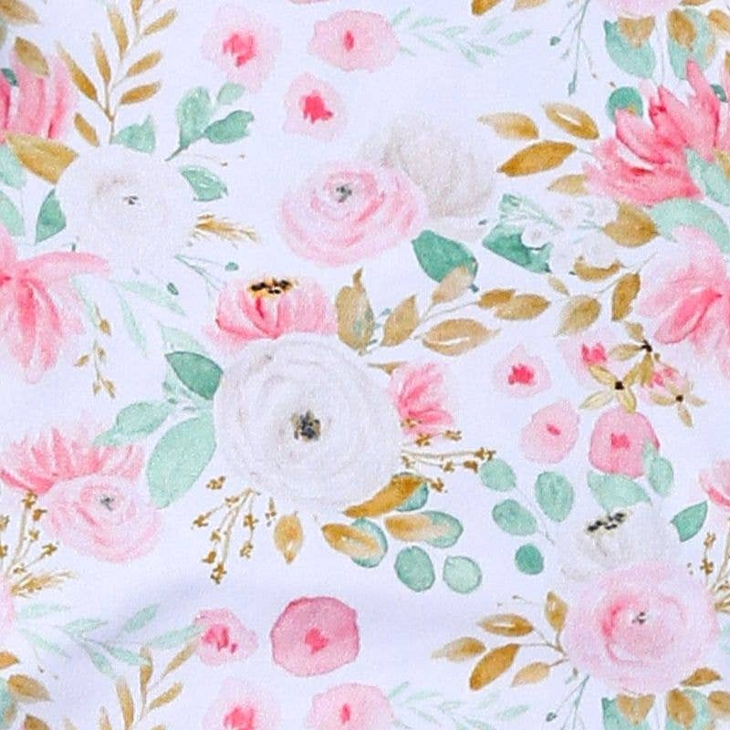 Chiffon Floral Baby Gown