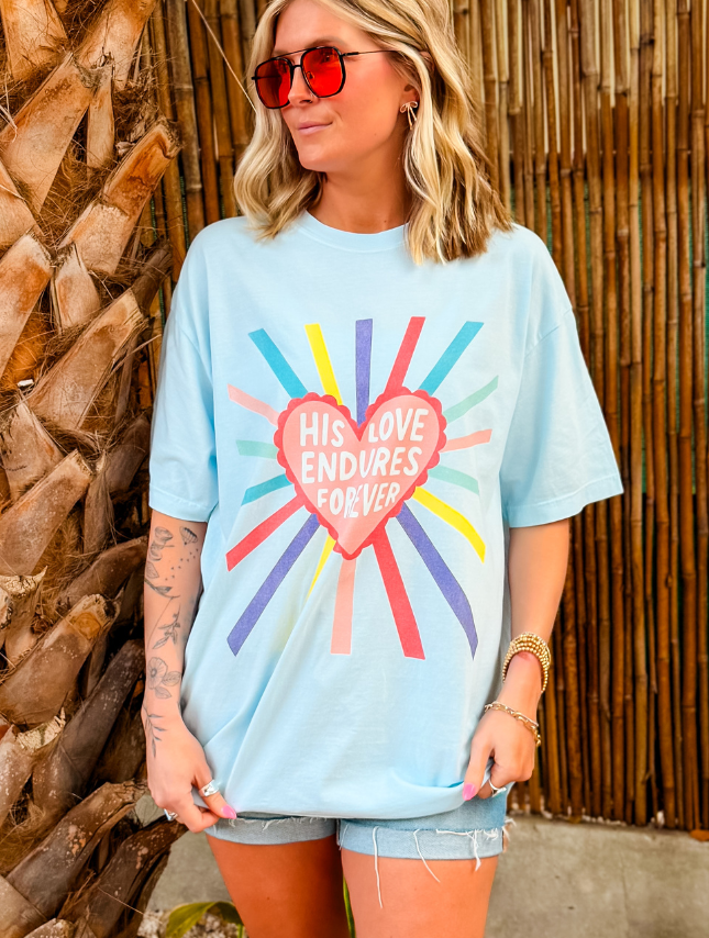 His Love Endures Tee