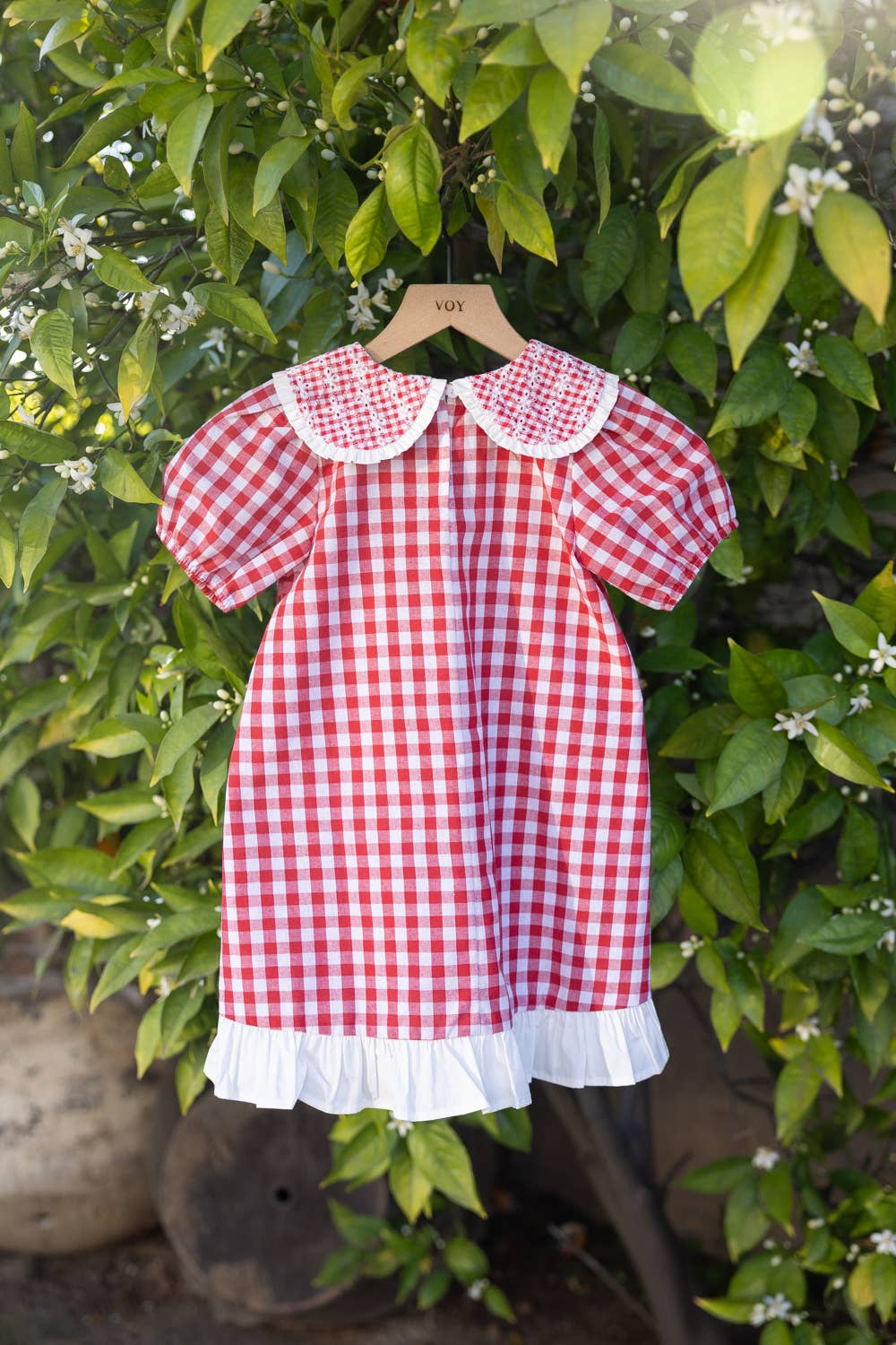 Collared Plaid Dress