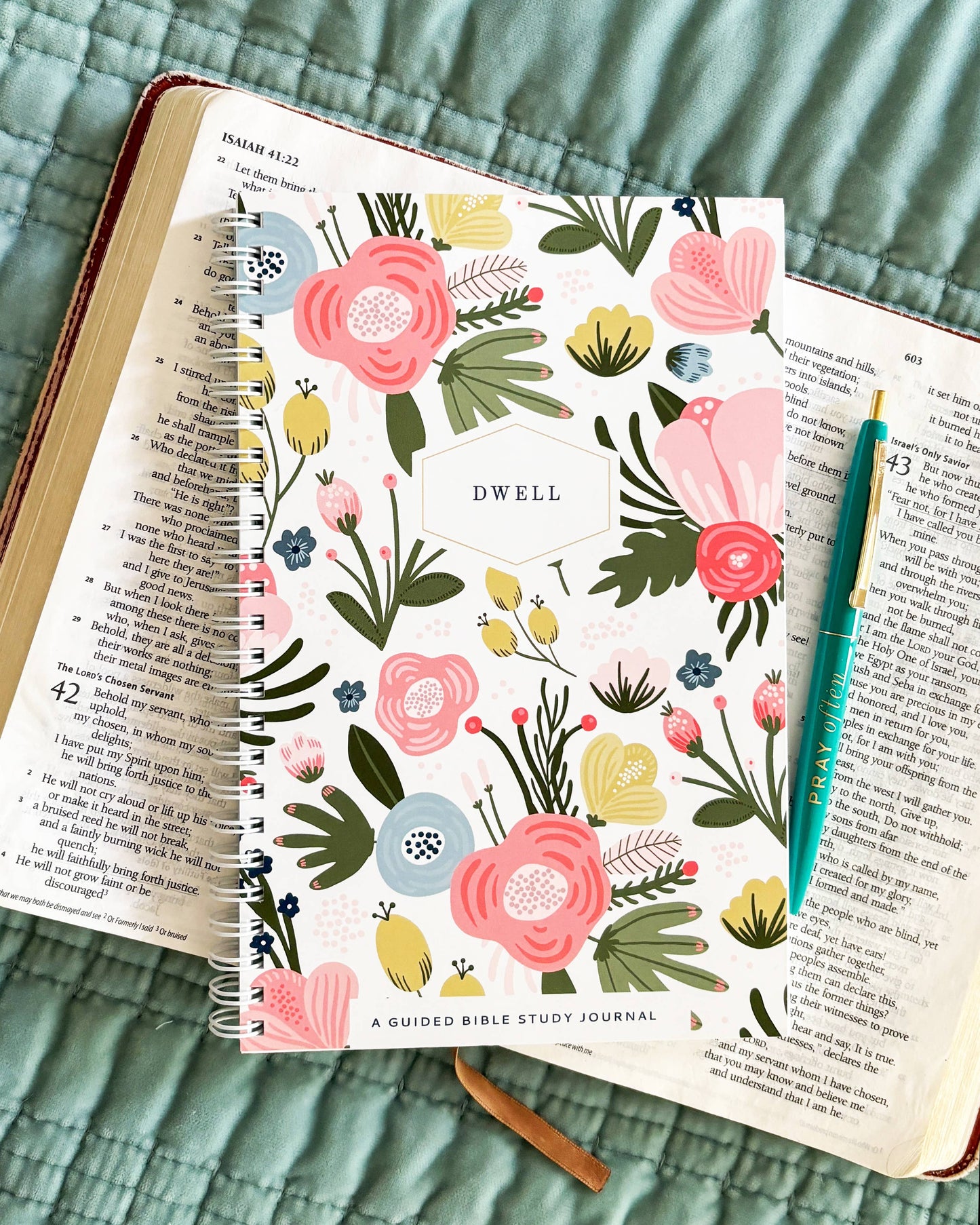 Bible Study Journal, Fresh Floral