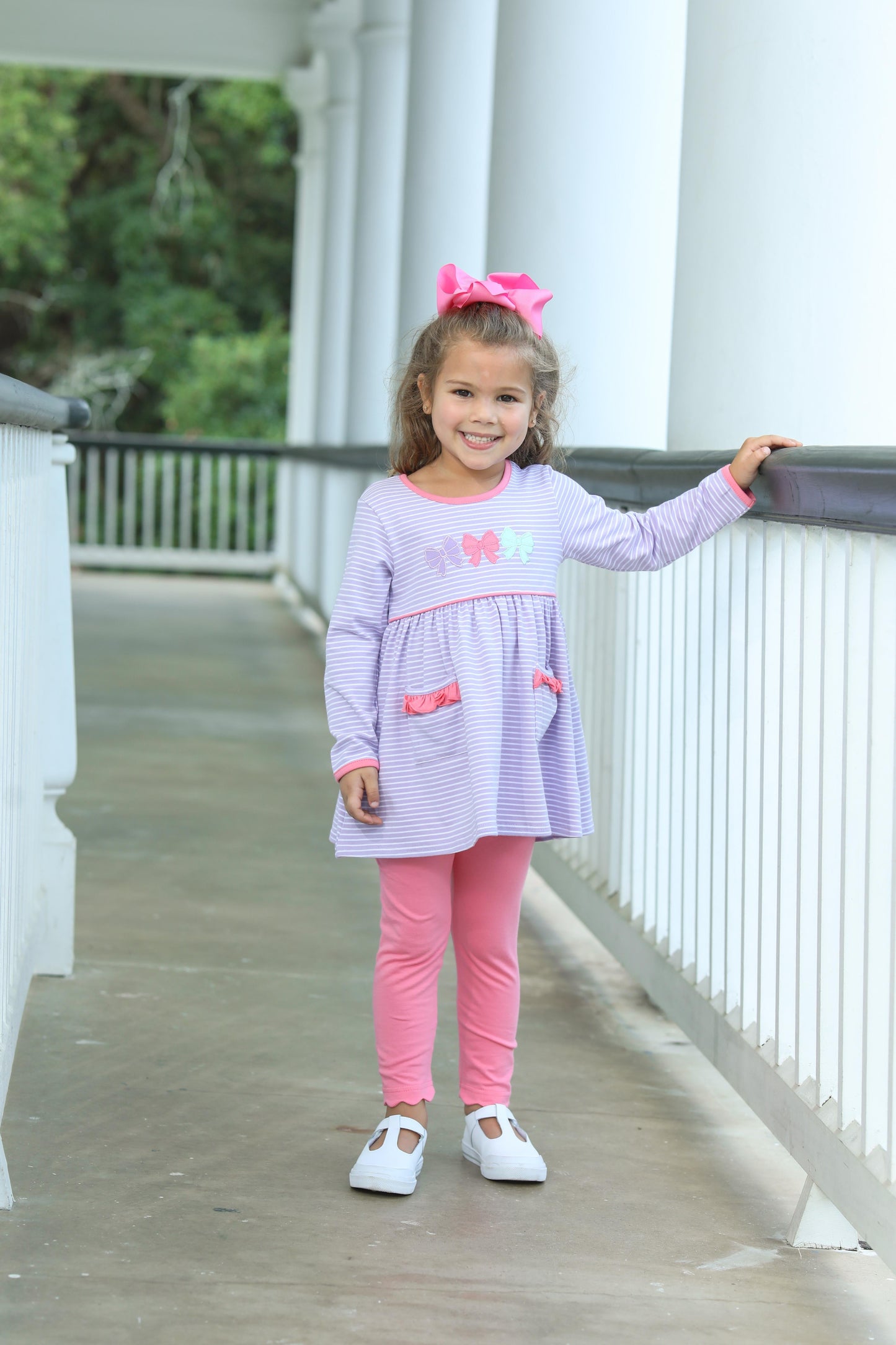 TS Bows Pants Set