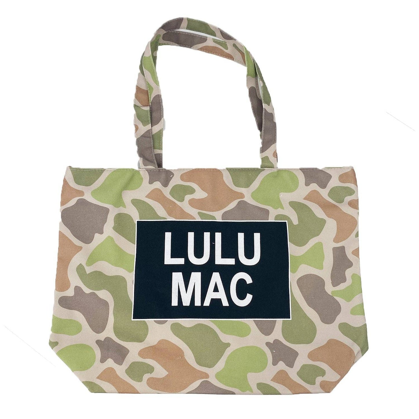Lulu Mac Canvas Tote - Camo