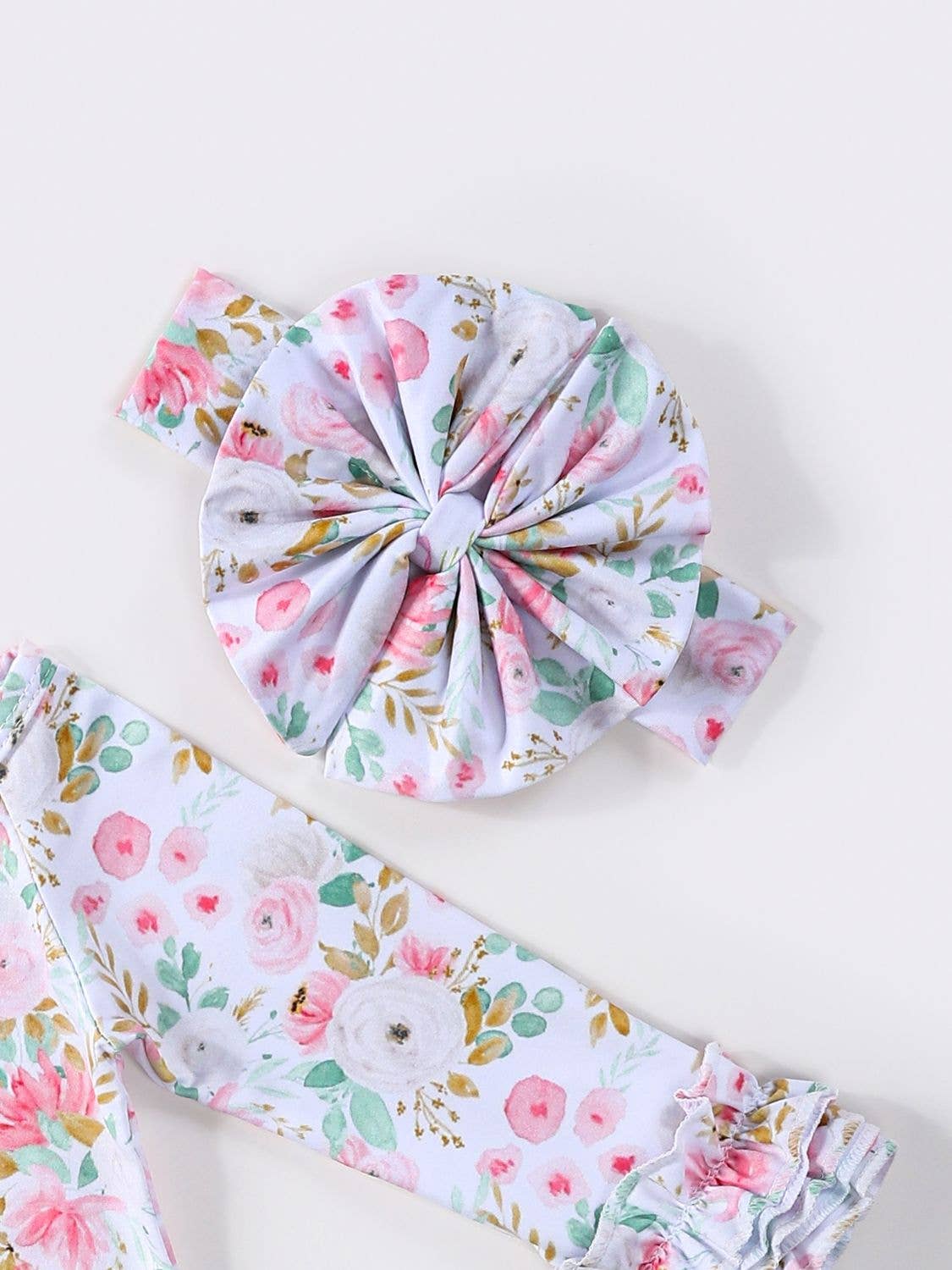 Chiffon Floral Baby Gown