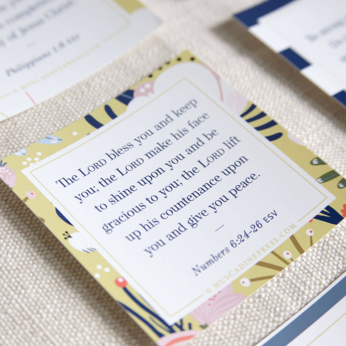 Scripture Static Cling, Benediction