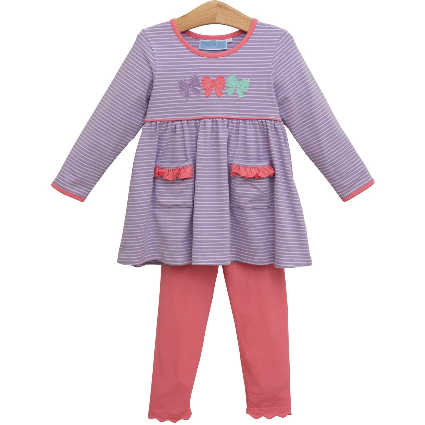 TS Bows Pants Set