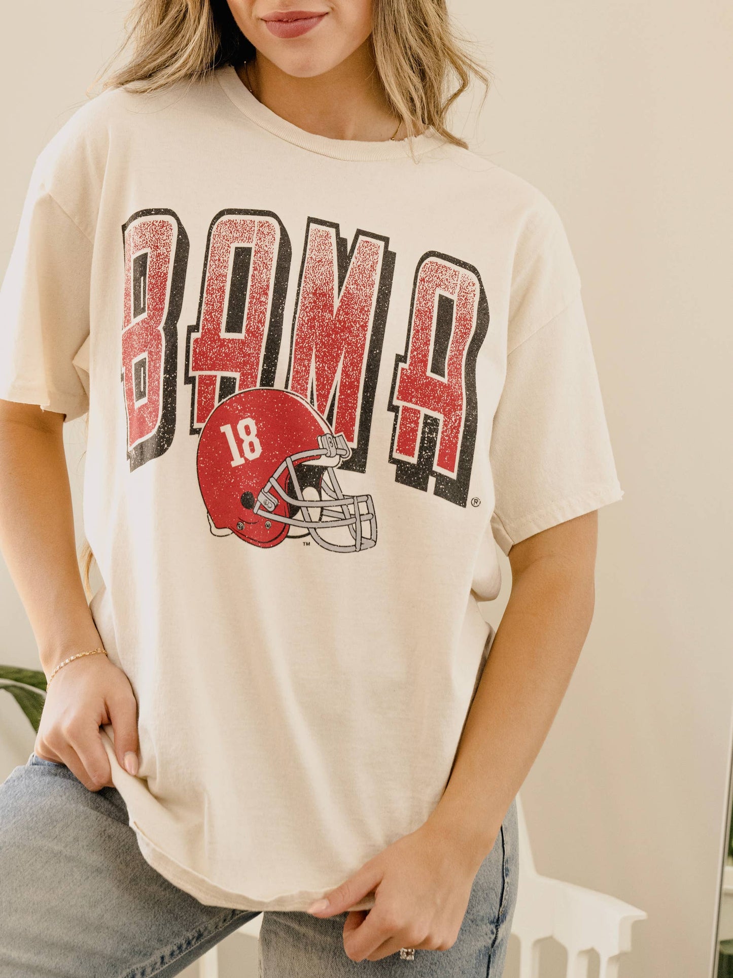 Bama Thrifted Tee