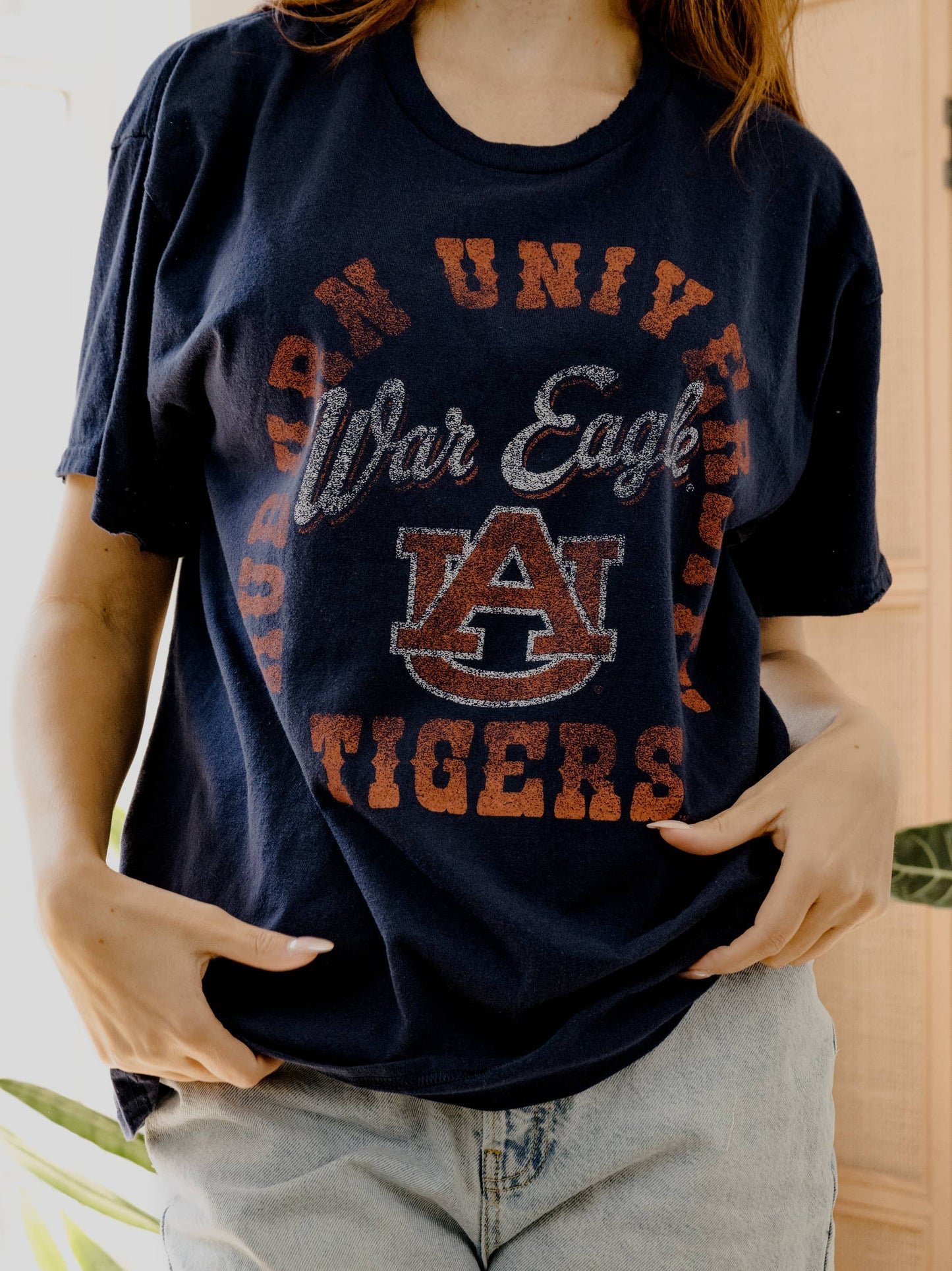Auburn Uni Thrifted Tee