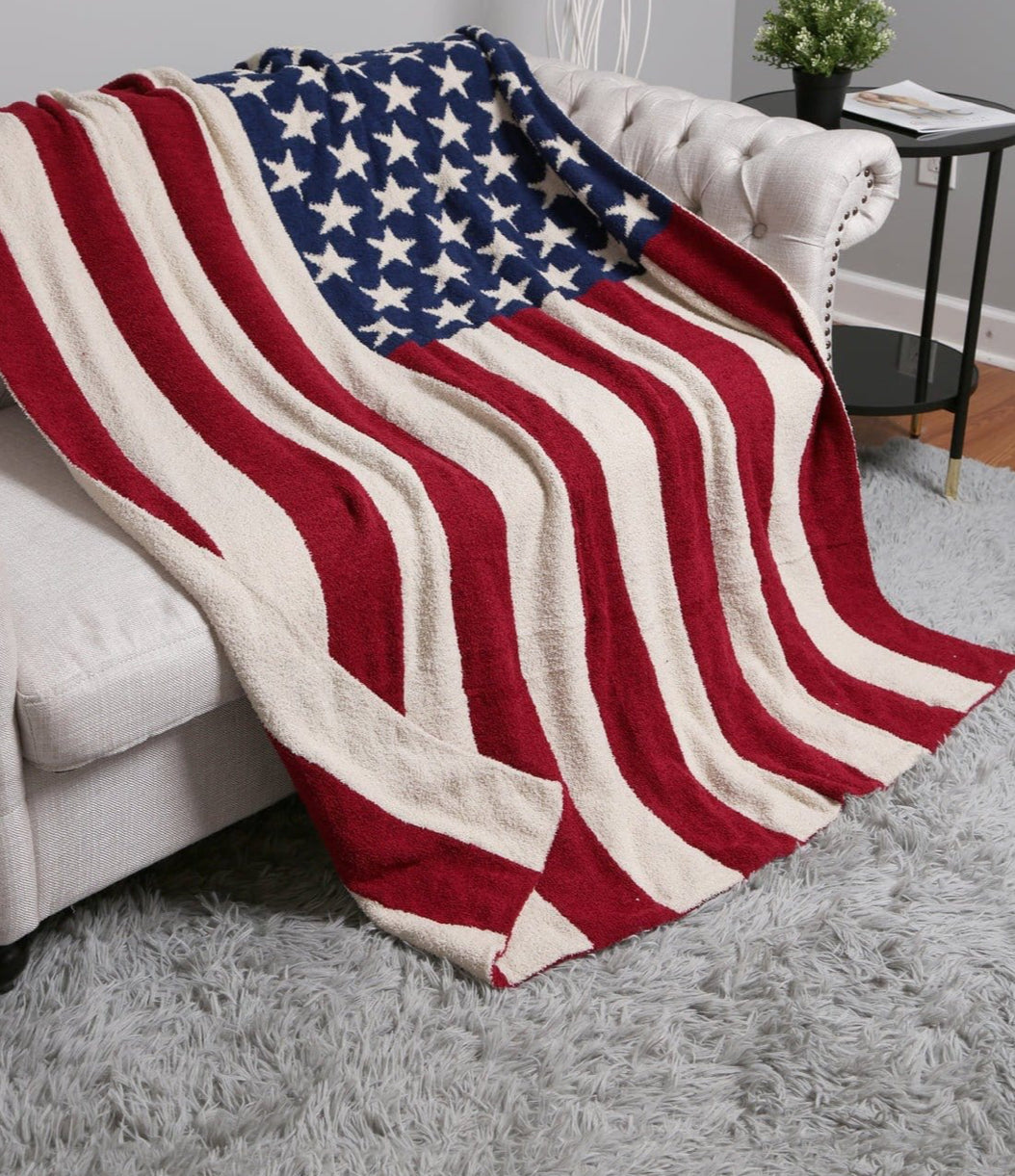 Super Lux Patriot Throw Blanket