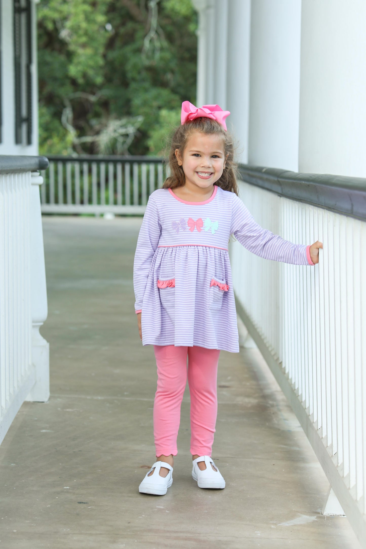 TS Bows Pants Set
