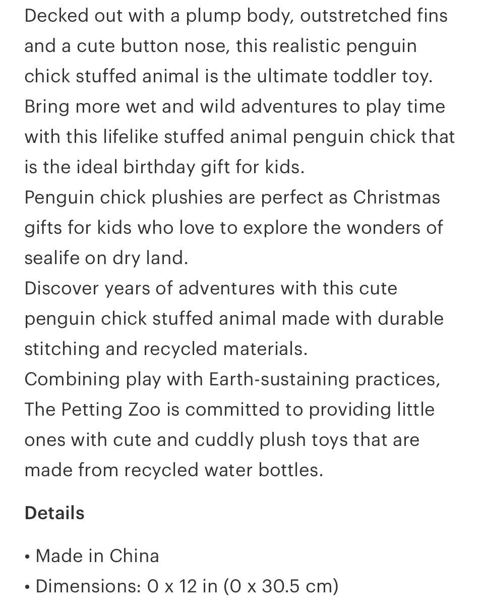 Penguin Chick