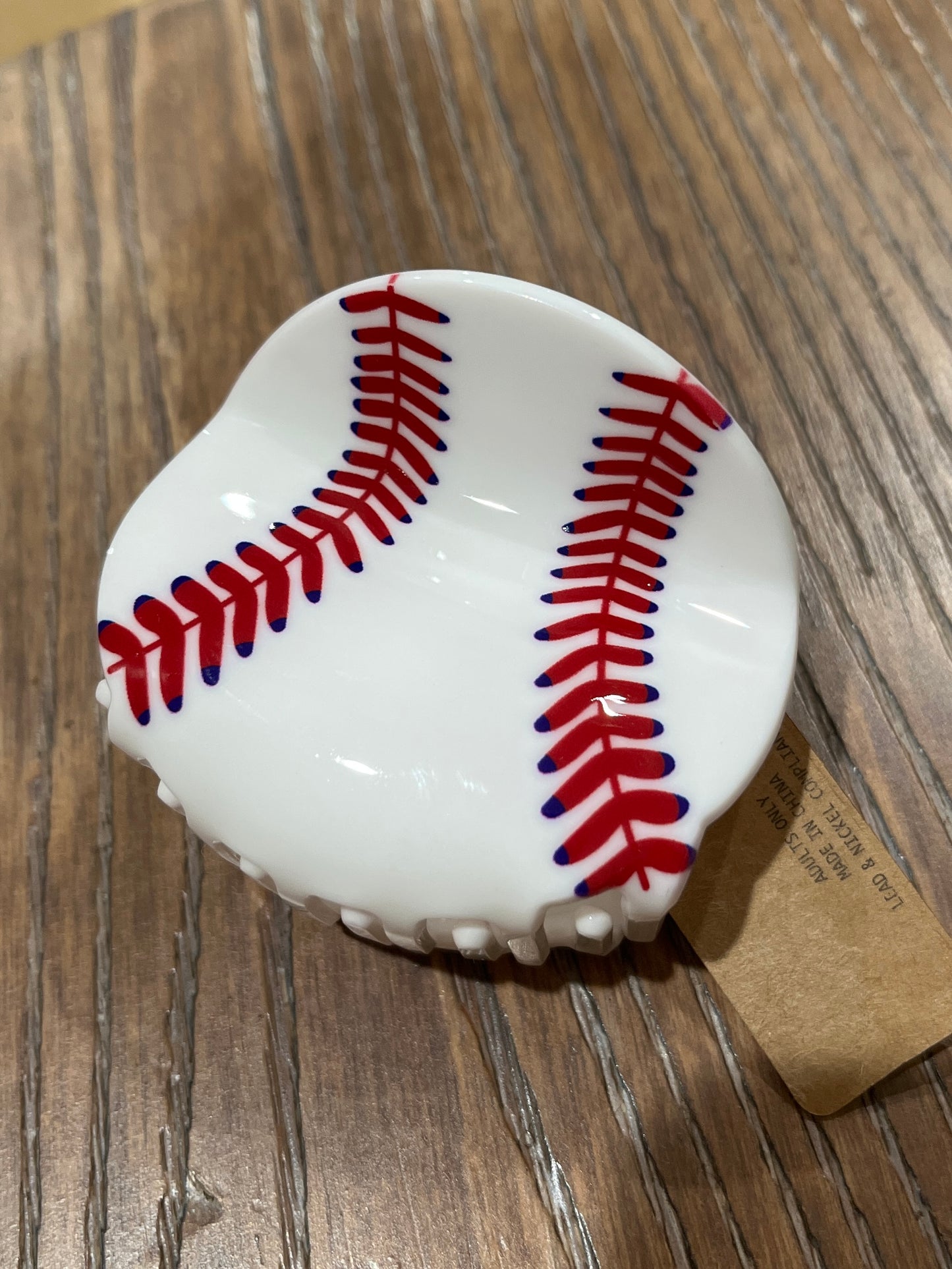 Baseball Hair Clip