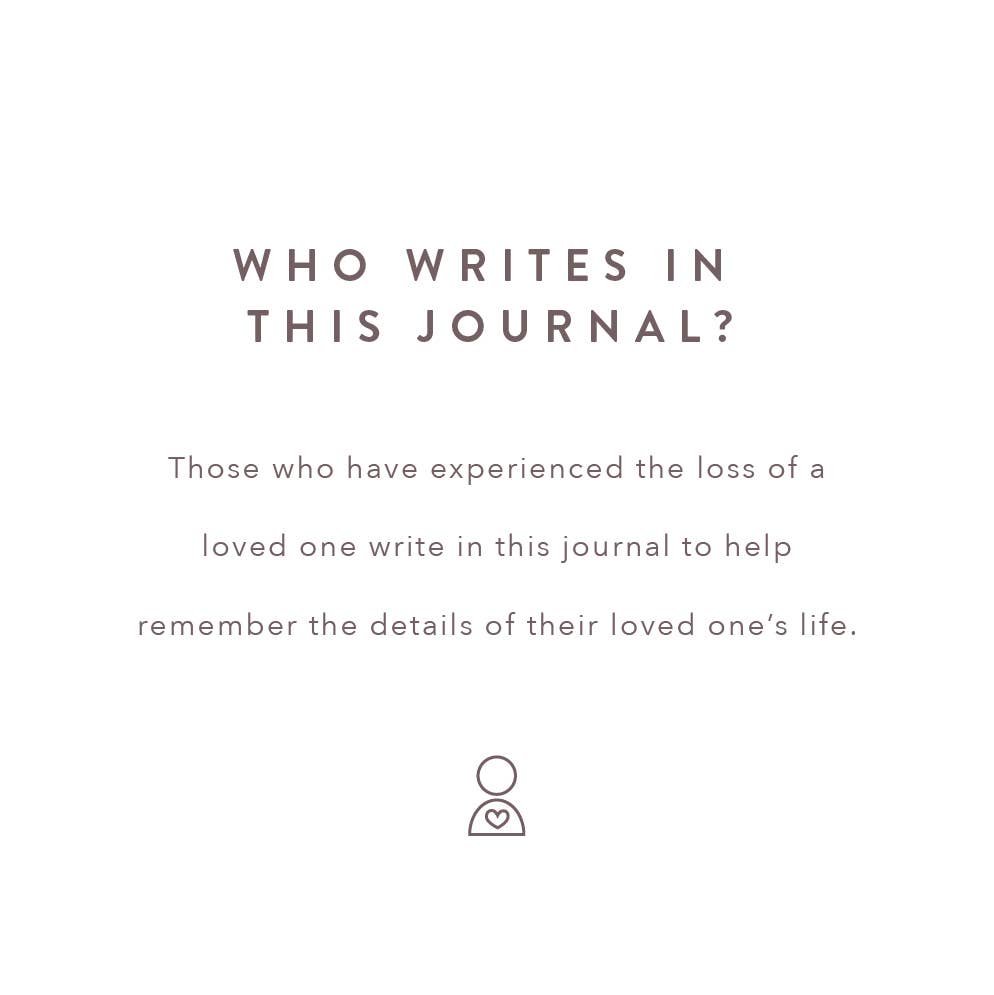 Honoring My Loved One: A Remembrance Journal Stationery