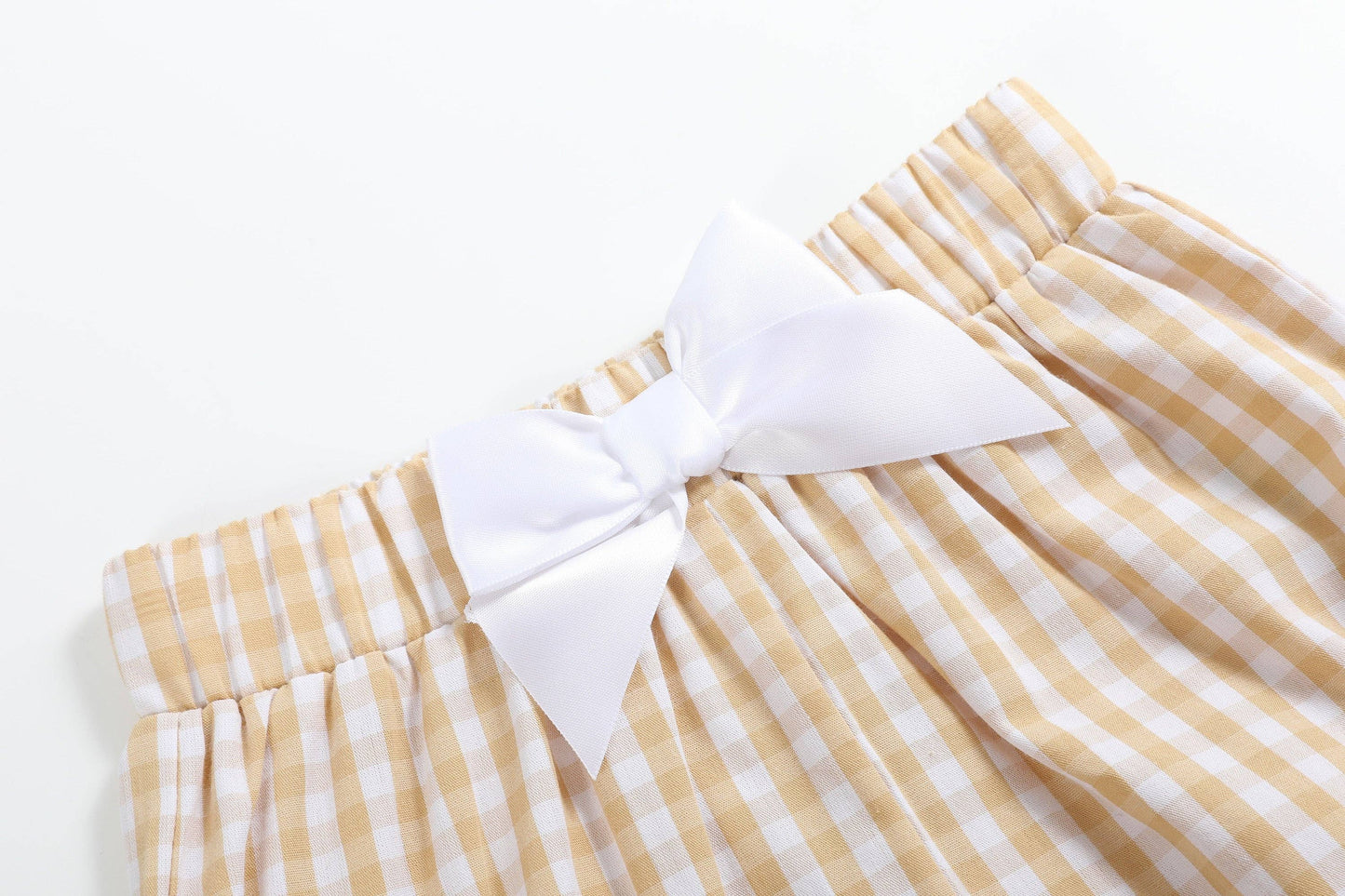 Gingham Pumpkin Bloomer Set