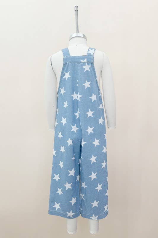 Tween Denim Jumpsuit
