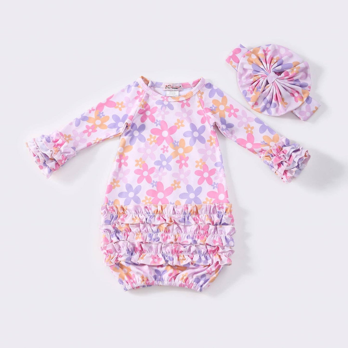 Sweet Daisy Baby Gown