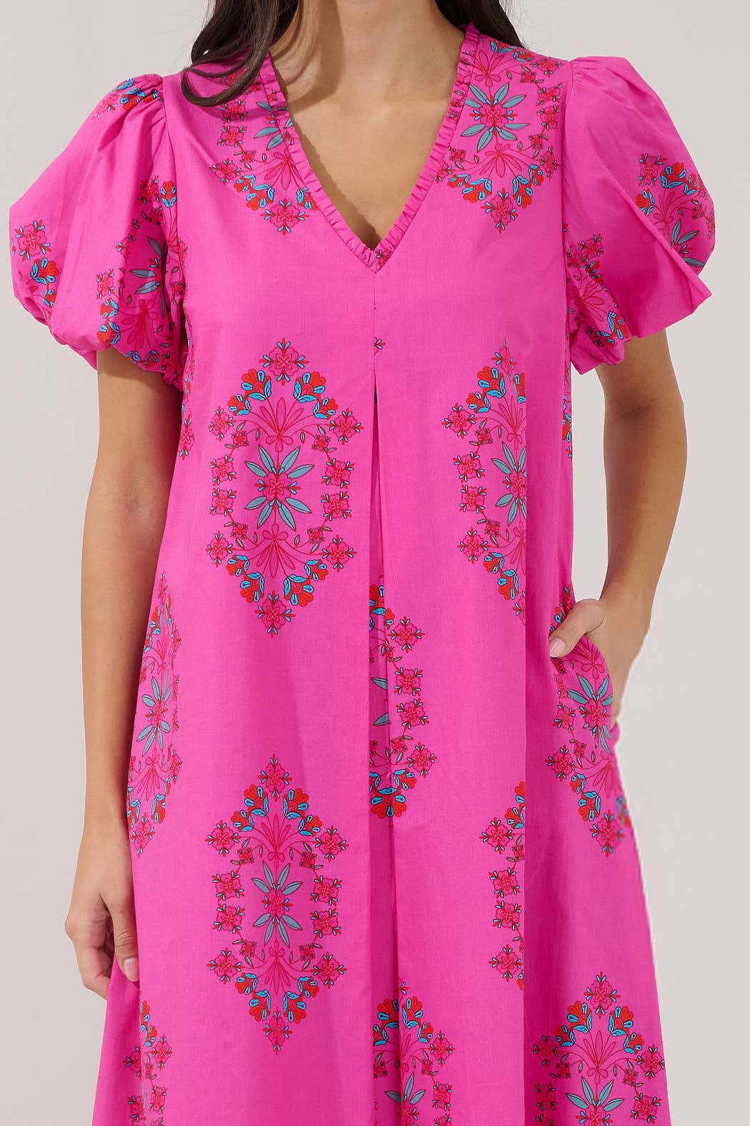 Minley Midi Dress Floral