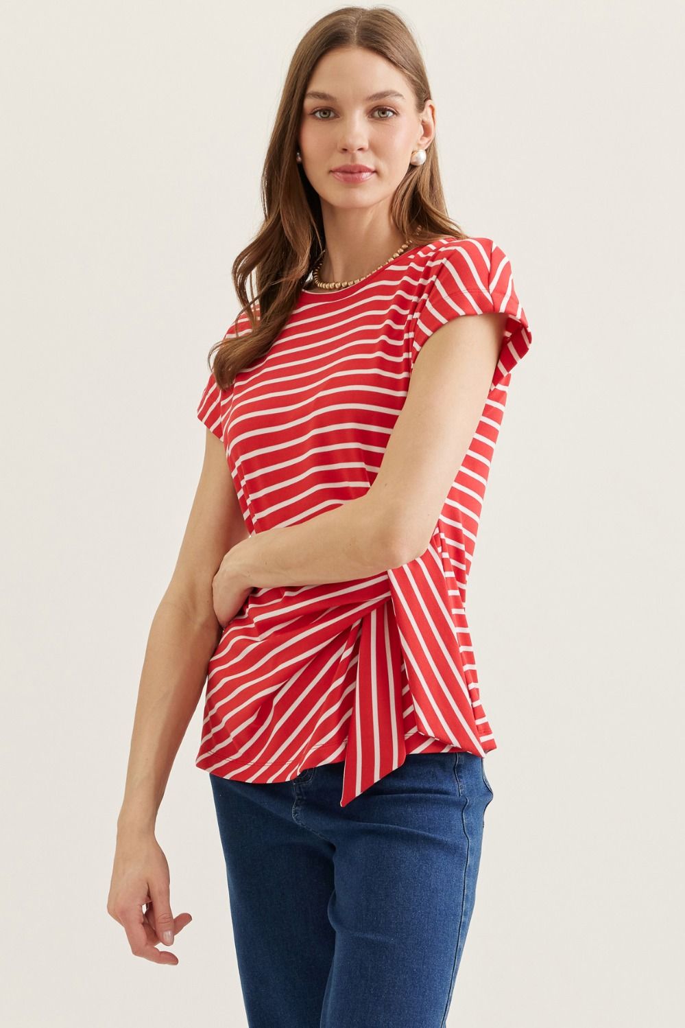 Tyla Stripe Top