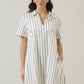 Kamara Striped Mini Dress