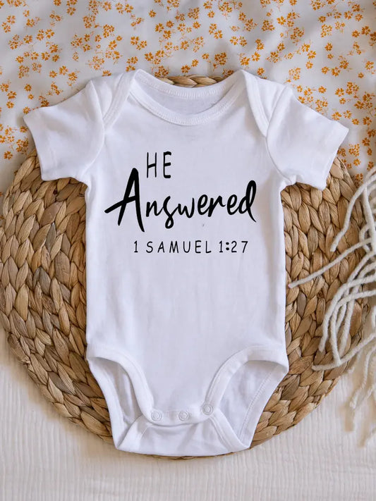 He Answered Pregnancy Announcement Onesie