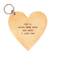 Sugarboo Keychain Leather Heart