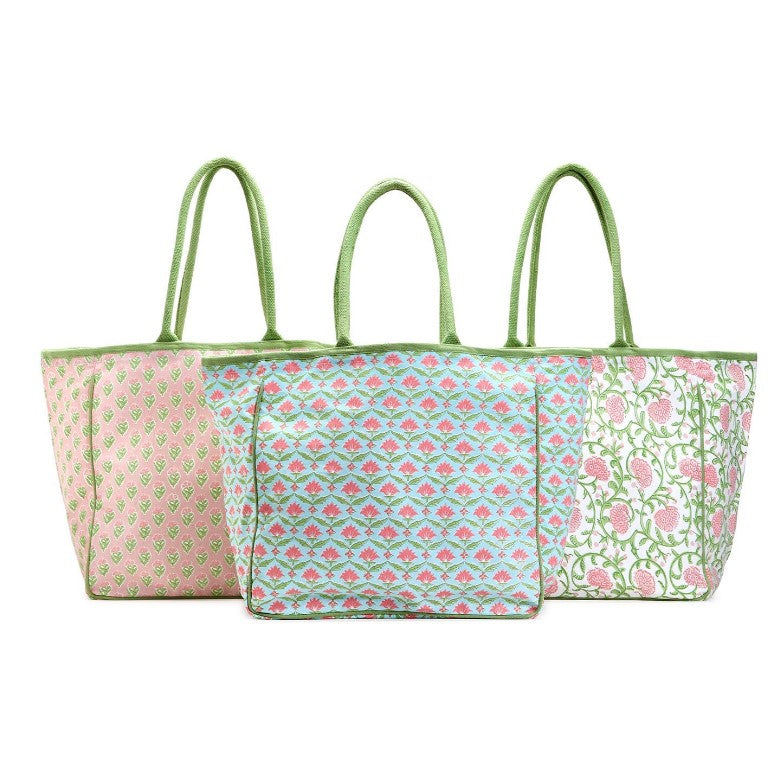 Floral Everything Fits Tote