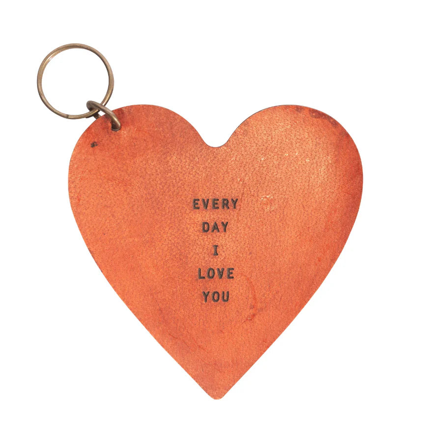 Sugarboo Keychain Leather Heart