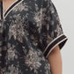+ Black Floral Top