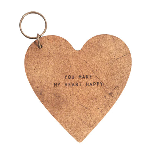 Sugarboo Keychain Leather Heart