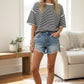 Striped Oversized Knit Top