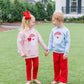 TS Pink Santa Pullover