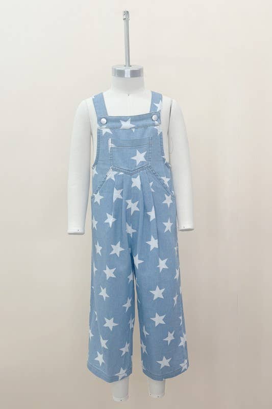 Tween Denim Jumpsuit