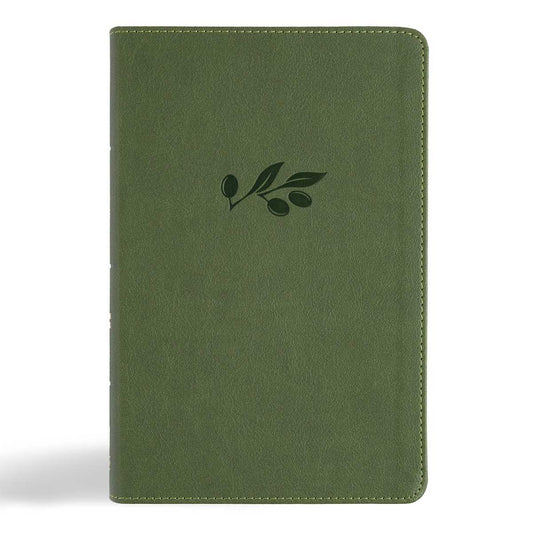 CSB Olive Leather Touch Bible