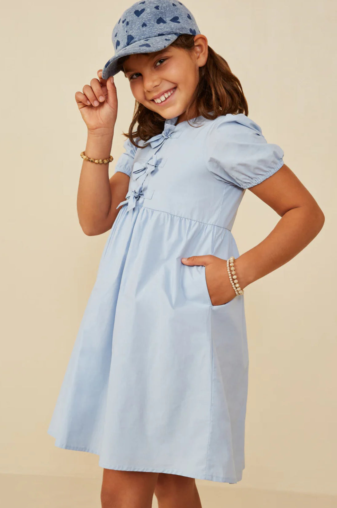 Hayden Girl Antique Blue Sky Dress