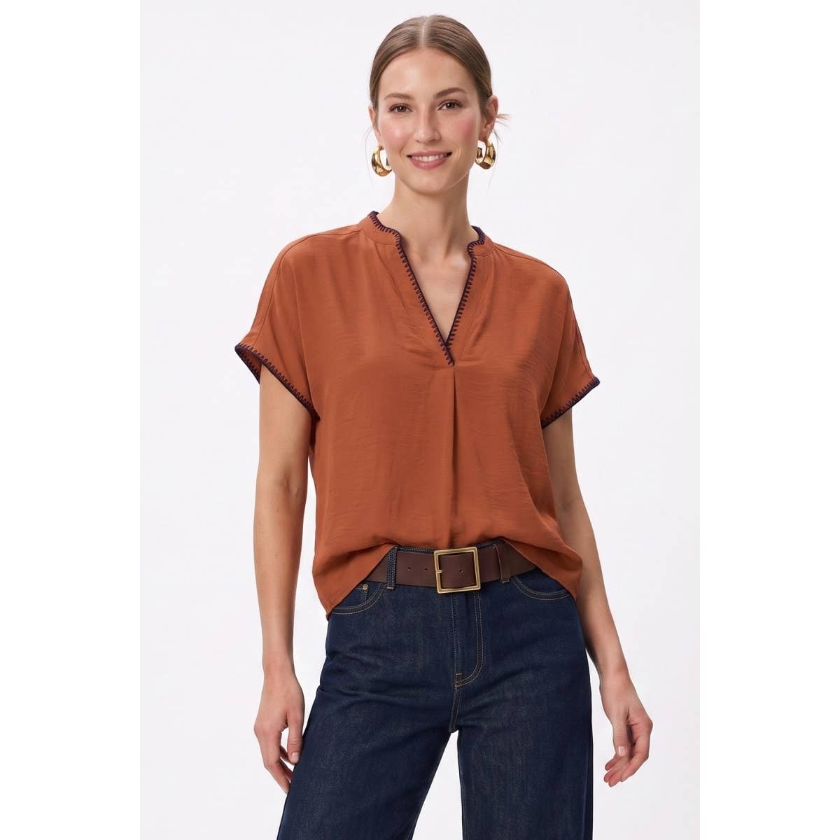 Whipstitch Top