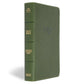 CSB Olive Leather Touch Bible