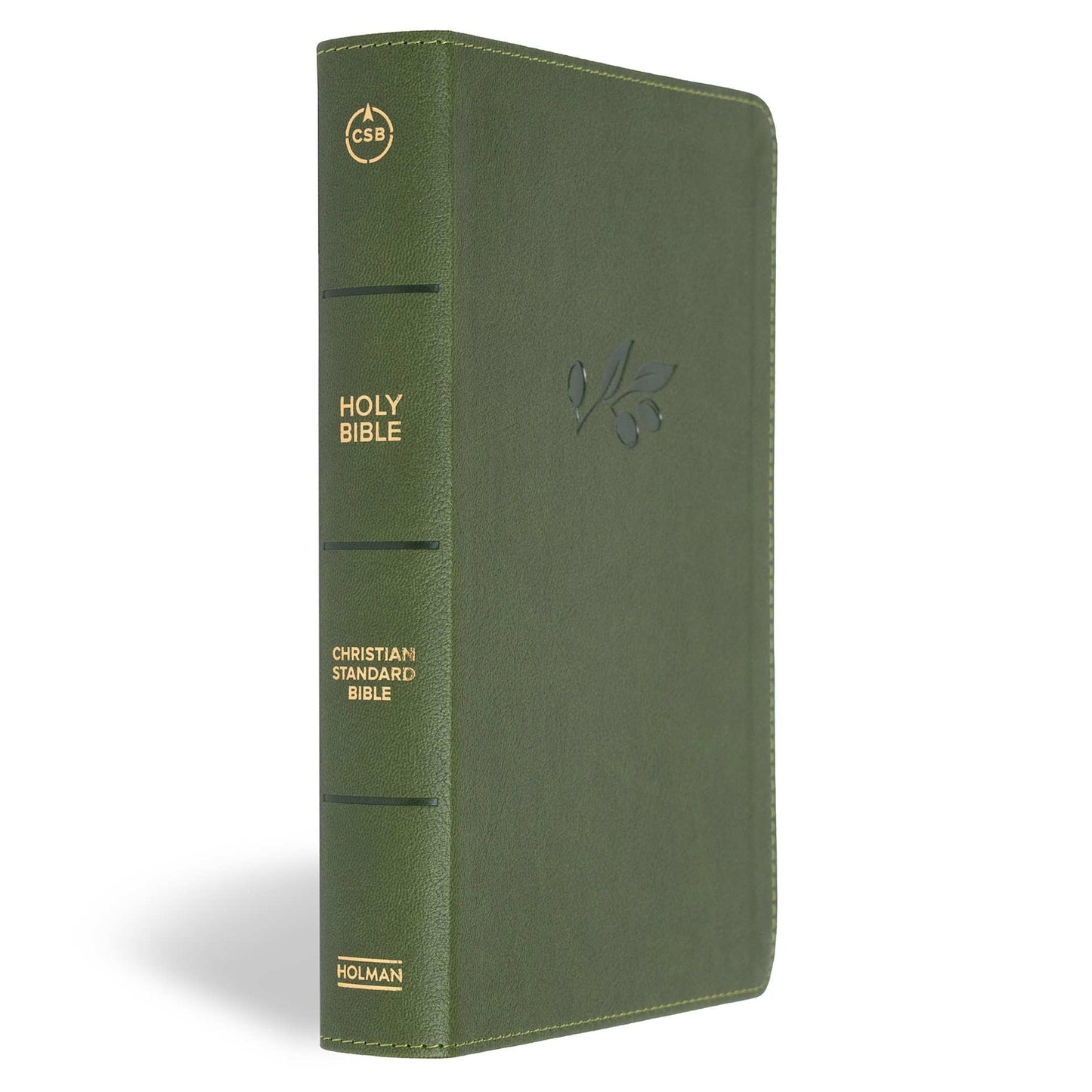 CSB Olive Leather Touch Bible