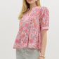 Jenson Pink Floral Top