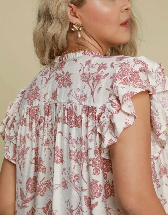 Rose Clay Blouse