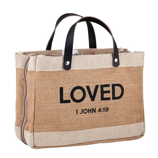 Bible Cover Tote - Loved