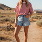 Striped Oversized Knit Top