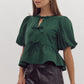 Gimme Green Blouse