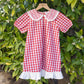 Collared Plaid Dress