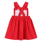 Red Ruffle Dress
