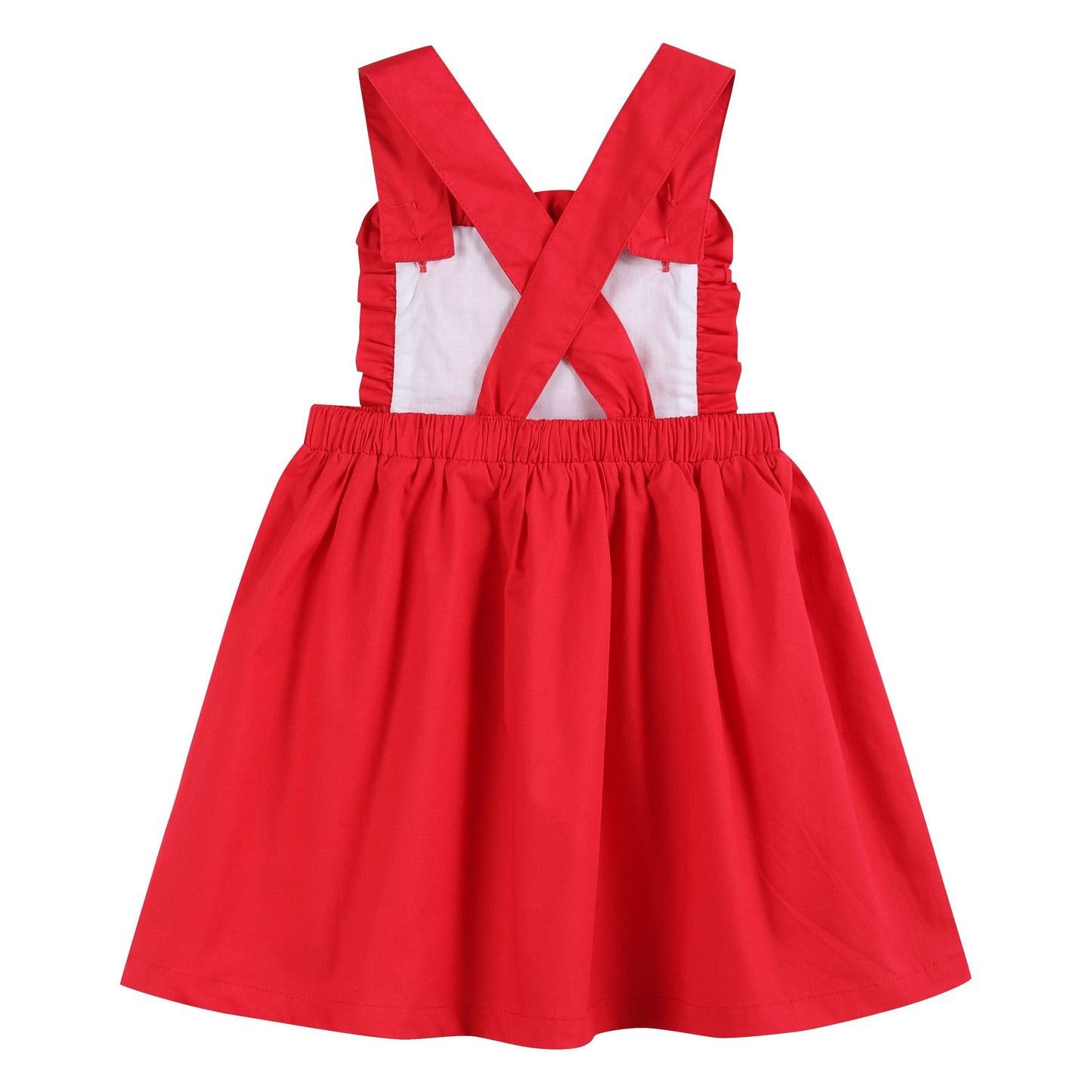 Red Ruffle Dress