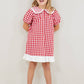Collared Plaid Dress