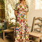 Tiered Floral Maxi