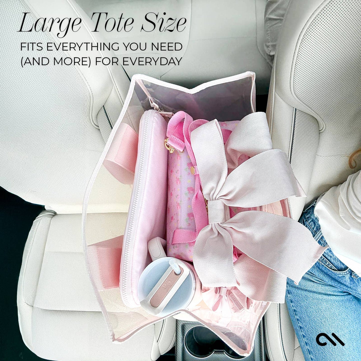 Pink Bow Case-Mate Tote
