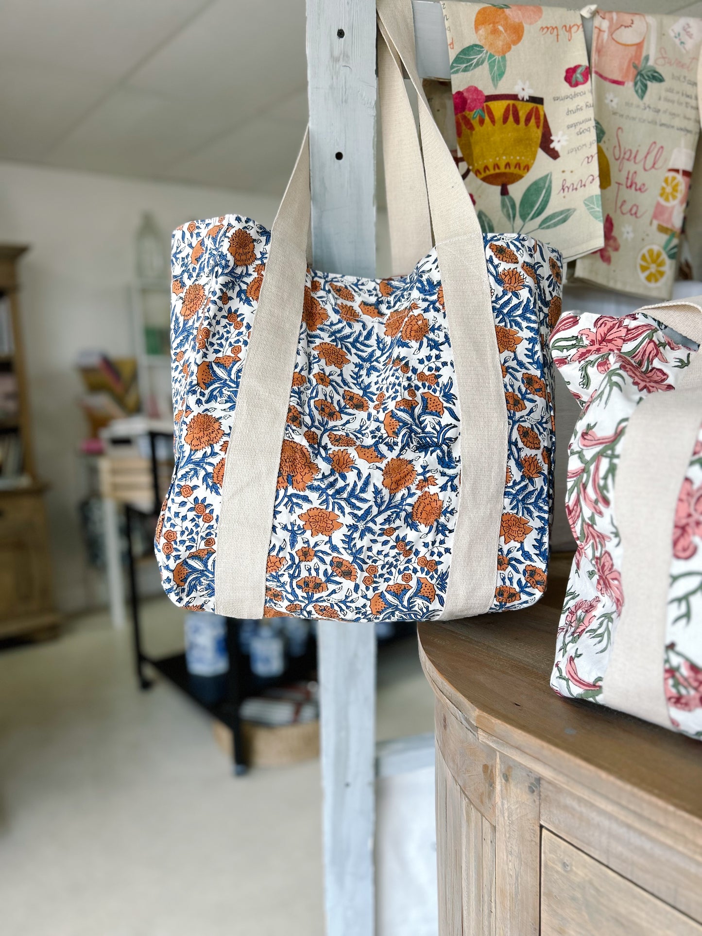 Floral Tote